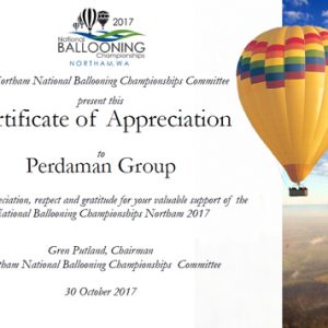 National Ballooning Championships Northam 2017